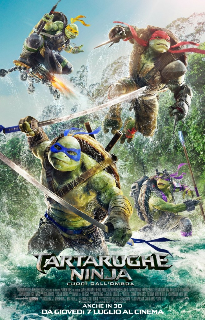 Tartarughe Ninja 2 poster